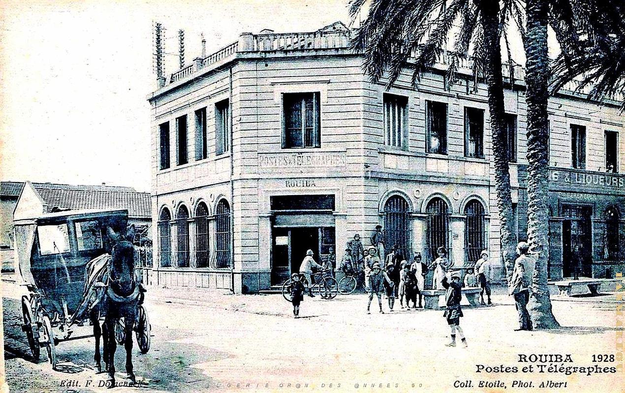 2547- Rouiba - Postes et Telegraphes -1928.jpg